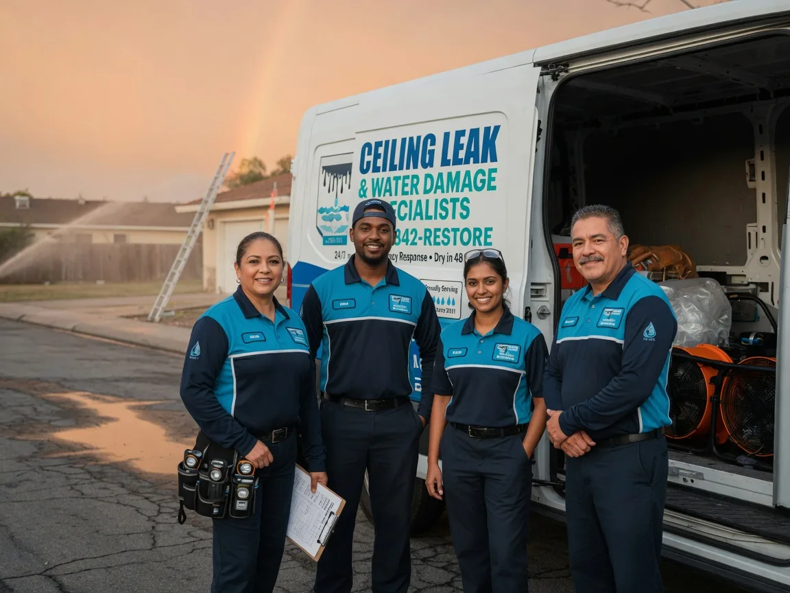 Ceiling Leak Cleanup company in Tarpley, TX